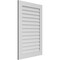 Ekena Millwork Vertical Surface Mount PVC Gable Vent: Non-Functional, w/ 3-1/2"W x 1"P Standard Frame, 28"W x 42"H GVPVE28X4201SN - alternate 3